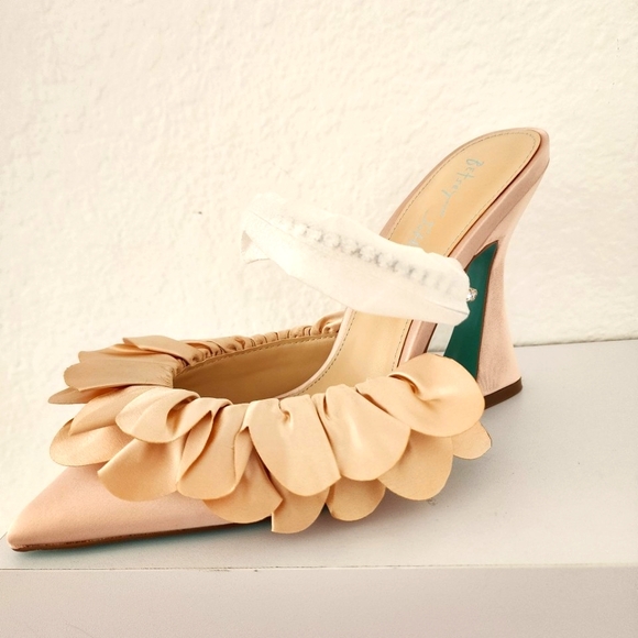 Betsey Johnson Original Jayde Nude Sandal. Size 8.5 - Picture 7 of 14